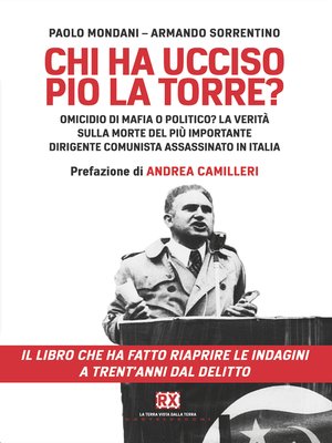 cover image of Chi ha ucciso Pio La Torre?